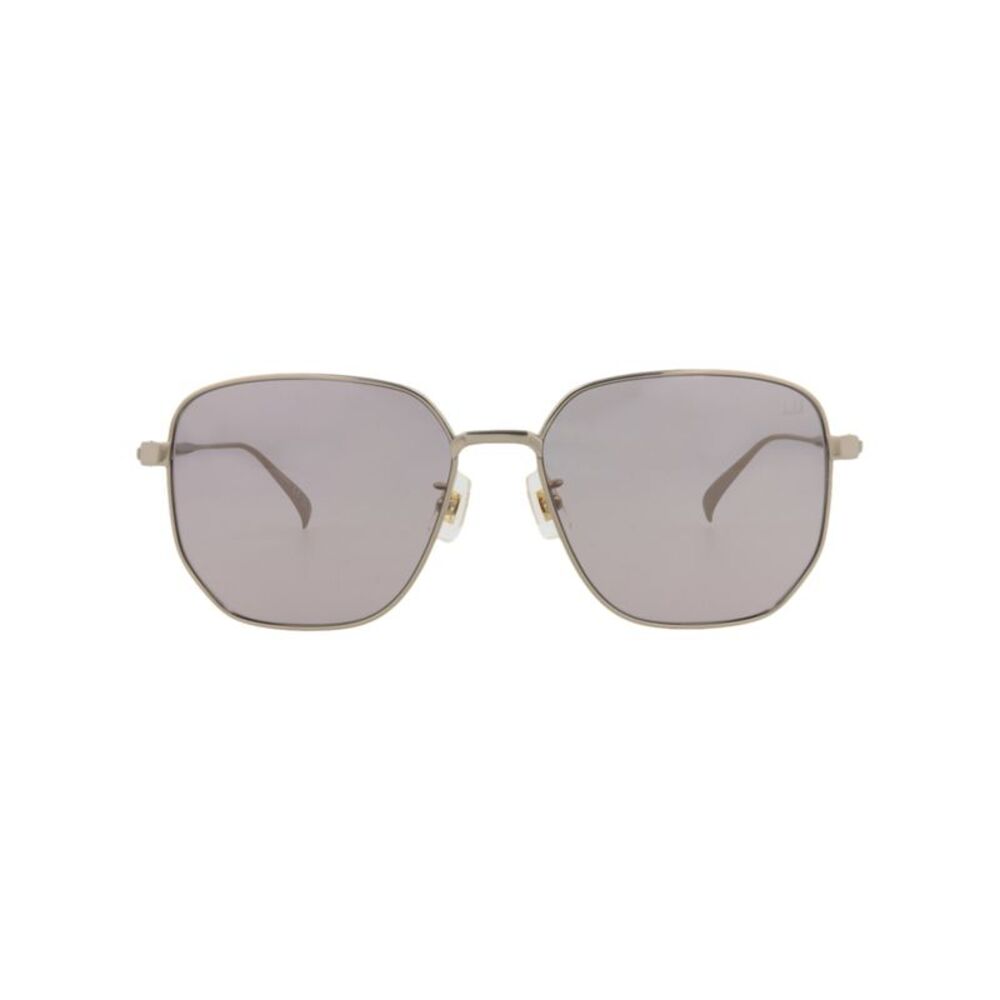 Dunhill Square-Frame Titanium Sunglasses Gold Mens